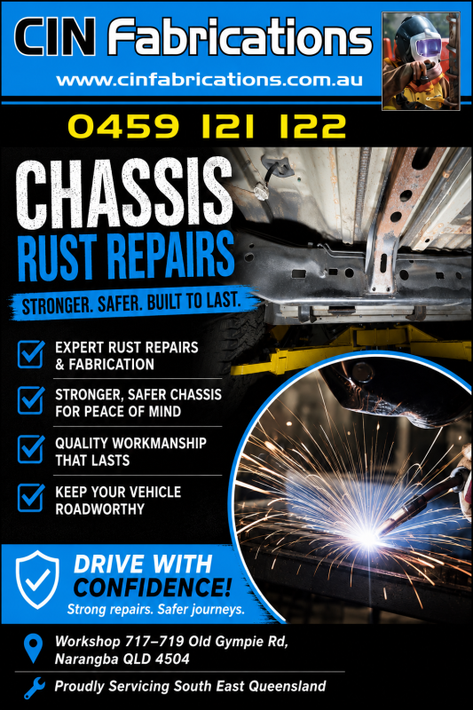 Vehicle Rust Repairs Brochure - CIN Fabrications Brisbane